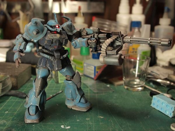 Weathering gundam