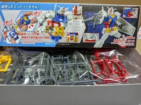 Snap-fit gundam