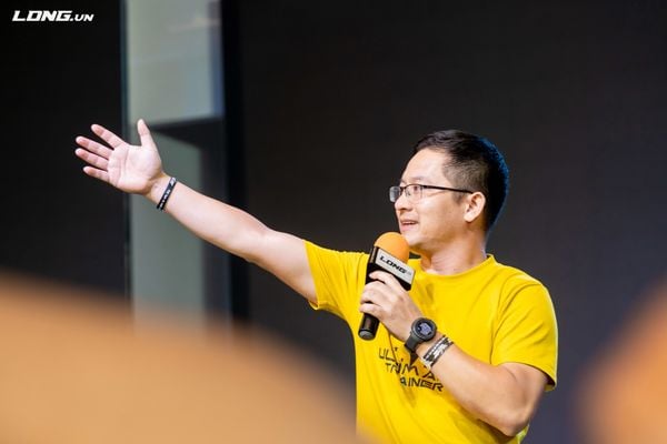 Nguyễn Trọng Phước tại một khóa đào tạo