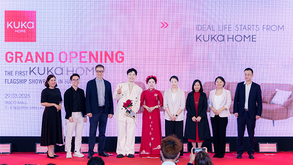 KUKA HOME Chính Thức Khai Trương Flagship Showroom Đầu Tiên Tại Hà Nội – Dấu Ấn Đẳng Cấp Ngày 29/03/2025