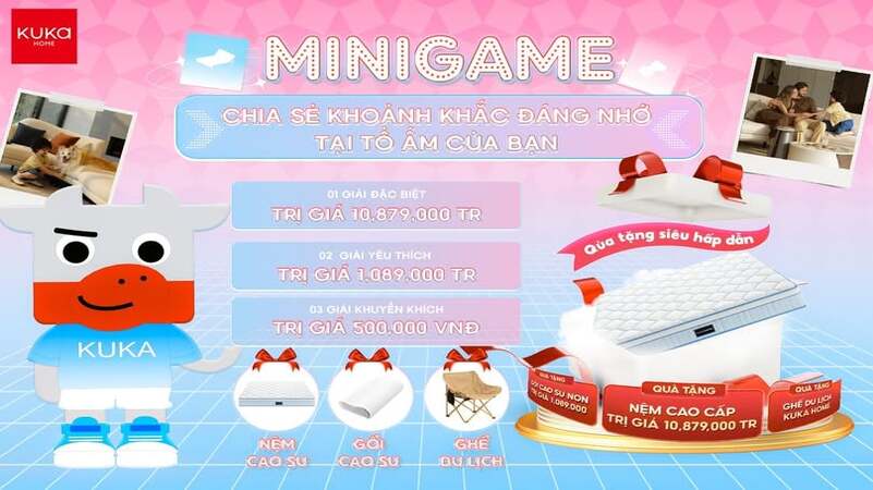 [MINIGAME] CHIA SẺ KHOẢNH KHẮC ĐÁNG NHỚ TẠI TỔ ẤM - GIẢI THƯỞNG ĐẶC BIỆT TRÊN 10.000.000 VNĐ