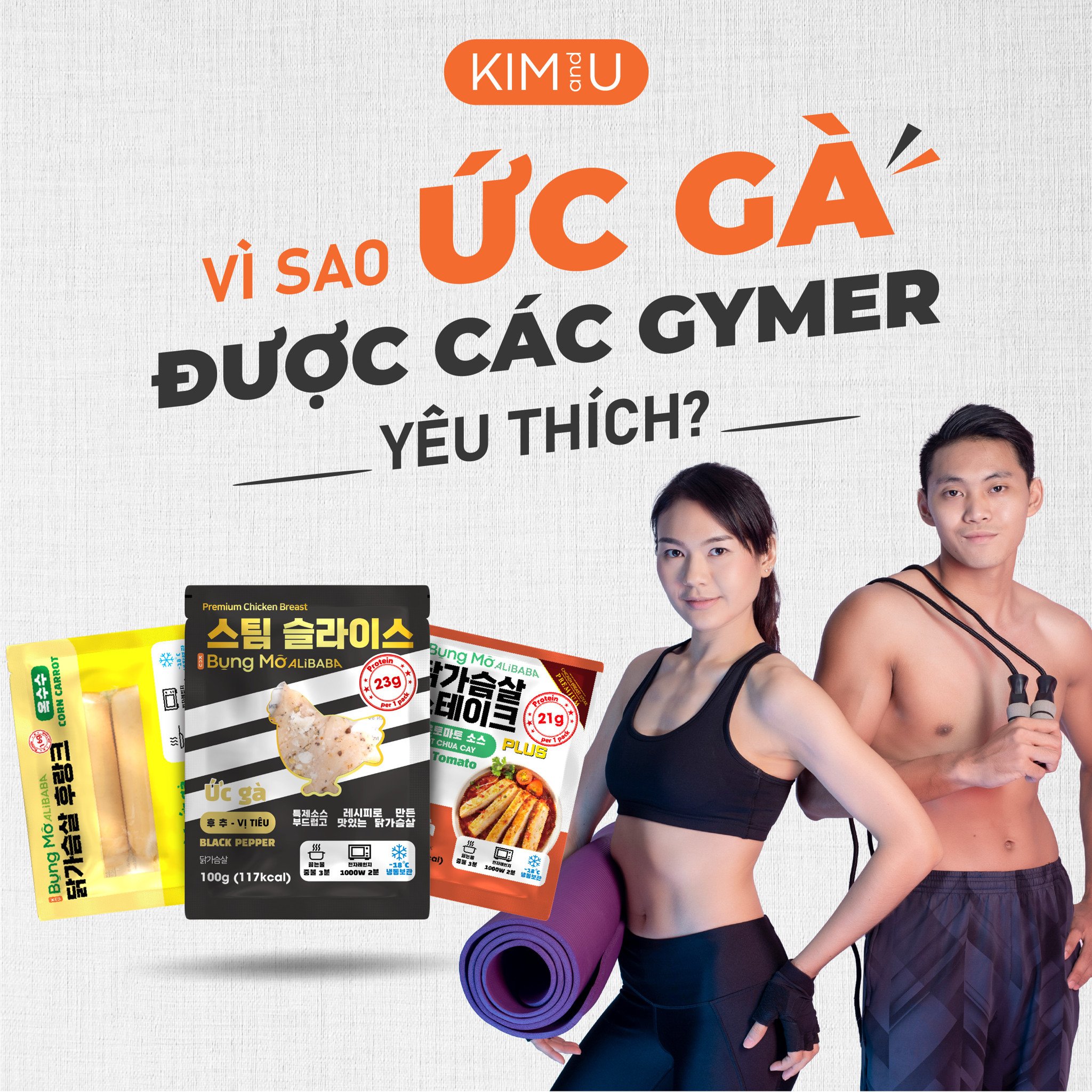 VÌ SAO ỨC GÀ LÀ THỰC PHẨM YÊU THÍCH CỦA GYMER?