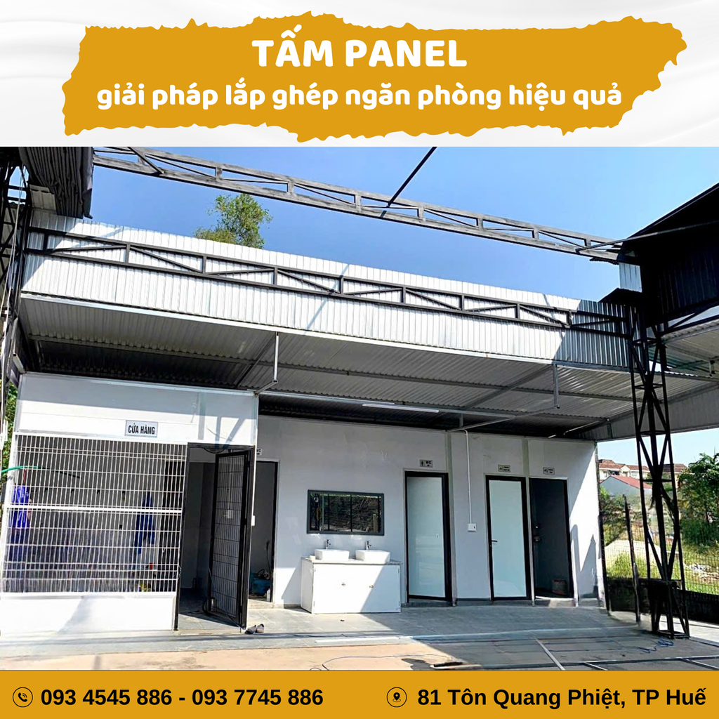 Tấm Panel - giải pháp lắp ghép ngăn phòng hiệu quả – Nhà thép TD House ...