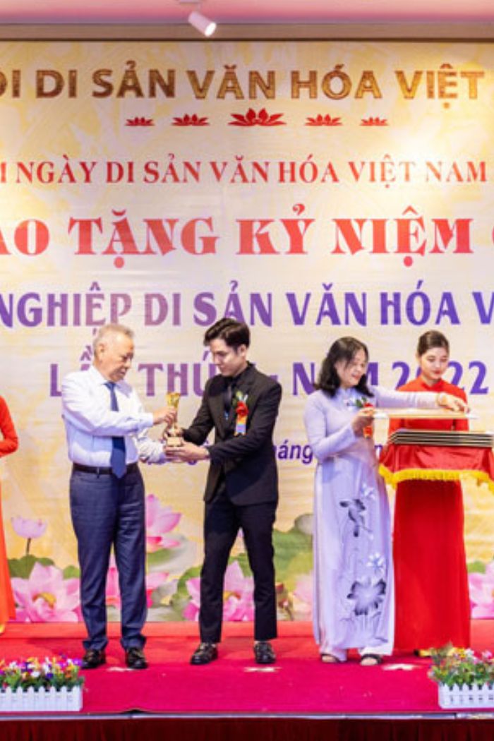 Chancos vinh dự nhận kỷ niệm chương vì sự nghiệp Di sản Văn hóa Việt Nam năm 2022