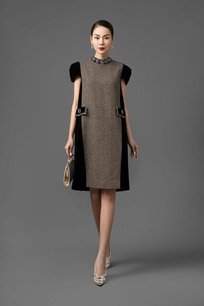 Top các kiểu đầm trung niên sang trọng dành quý cô U50 – U70