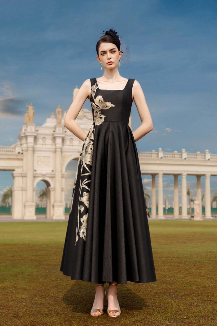 10 thiết kế váy dài xòe sang trọng nên có trong tủ đồ Quý cô