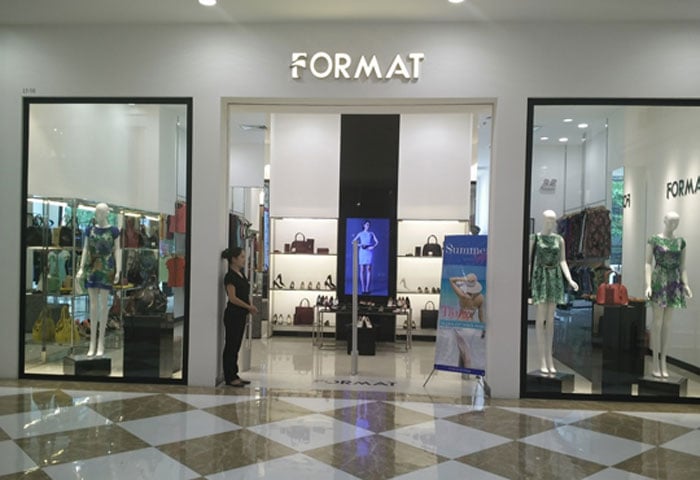 Format - Cửa hàng thời trang cao cấp