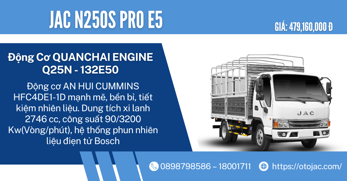 Tư Vấn Mua Xe Tải JAC Phù Hợp – Động Cơ Mạnh, Giá Hấp Dẫn