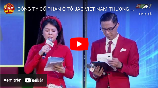 JAC VINH HẠNH NHẬN “HUY CHƯƠNG VÀNG SẢN PHẨM DỊCH VỤ CHẤT LƯỢNG VÌ NGƯỜI TIÊU DÙNG 2024”