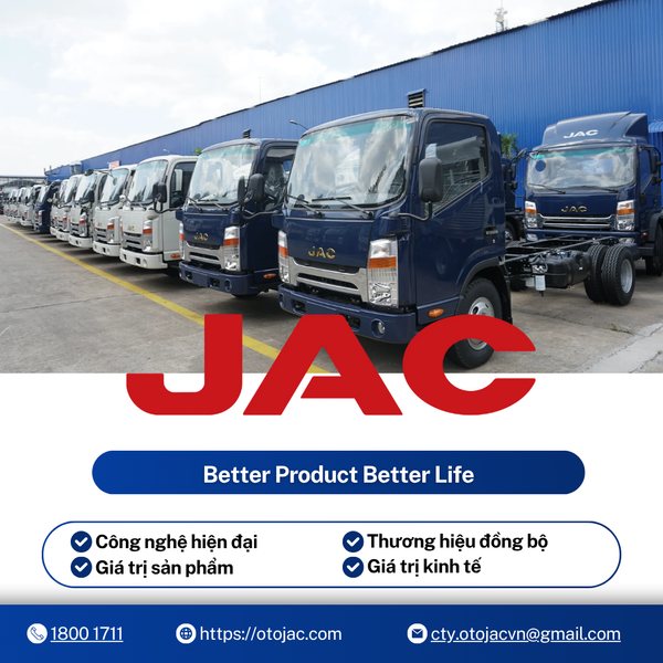 Các Dòng Xe Tải JAC Mới – Giá Cạnh Tranh, Chất Lượng Vượt Kỳ Vọng