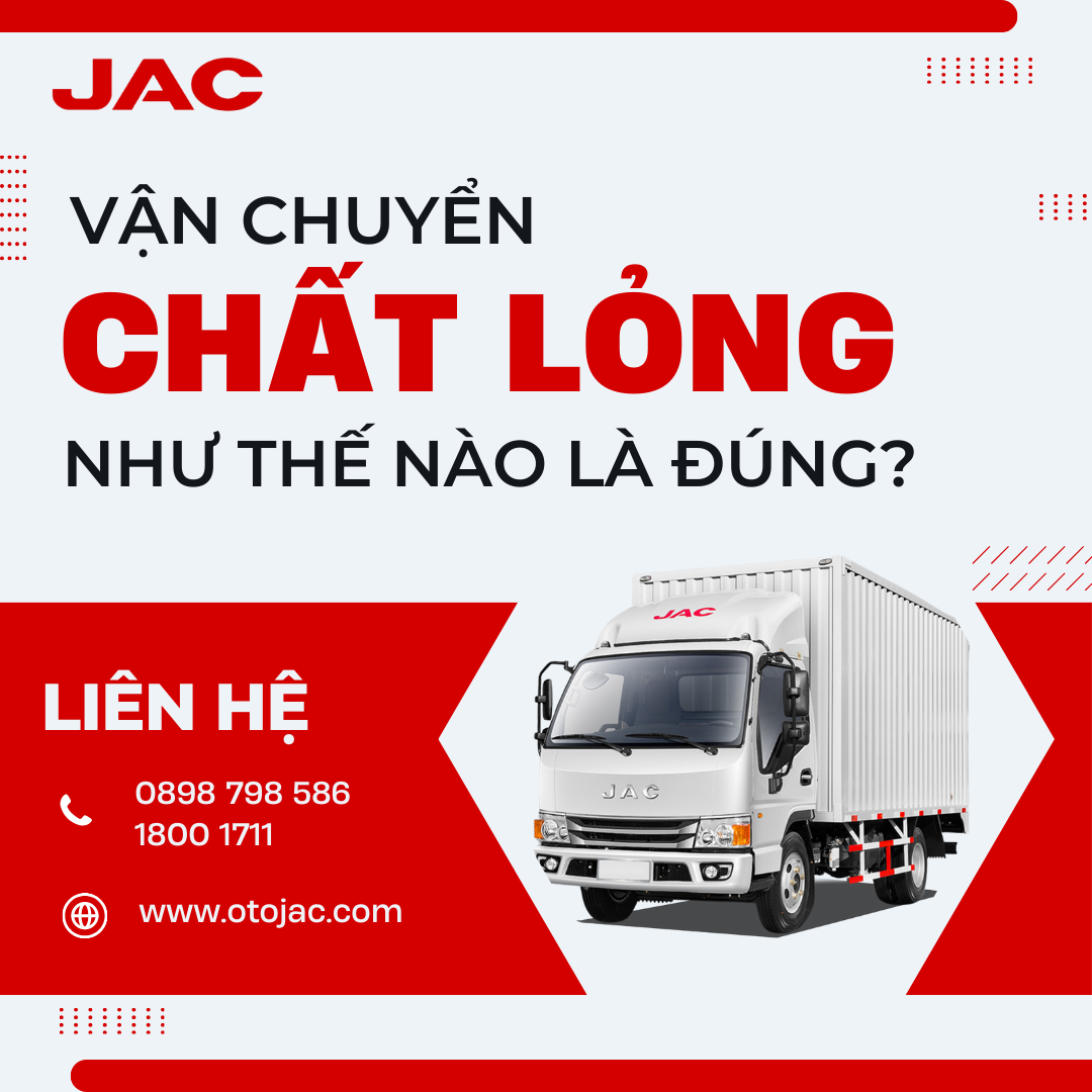 VẬN CHUYỂN CHẤT LỎNG NHƯ THẾ NÀO LÀ ĐÚNG CÁCH?