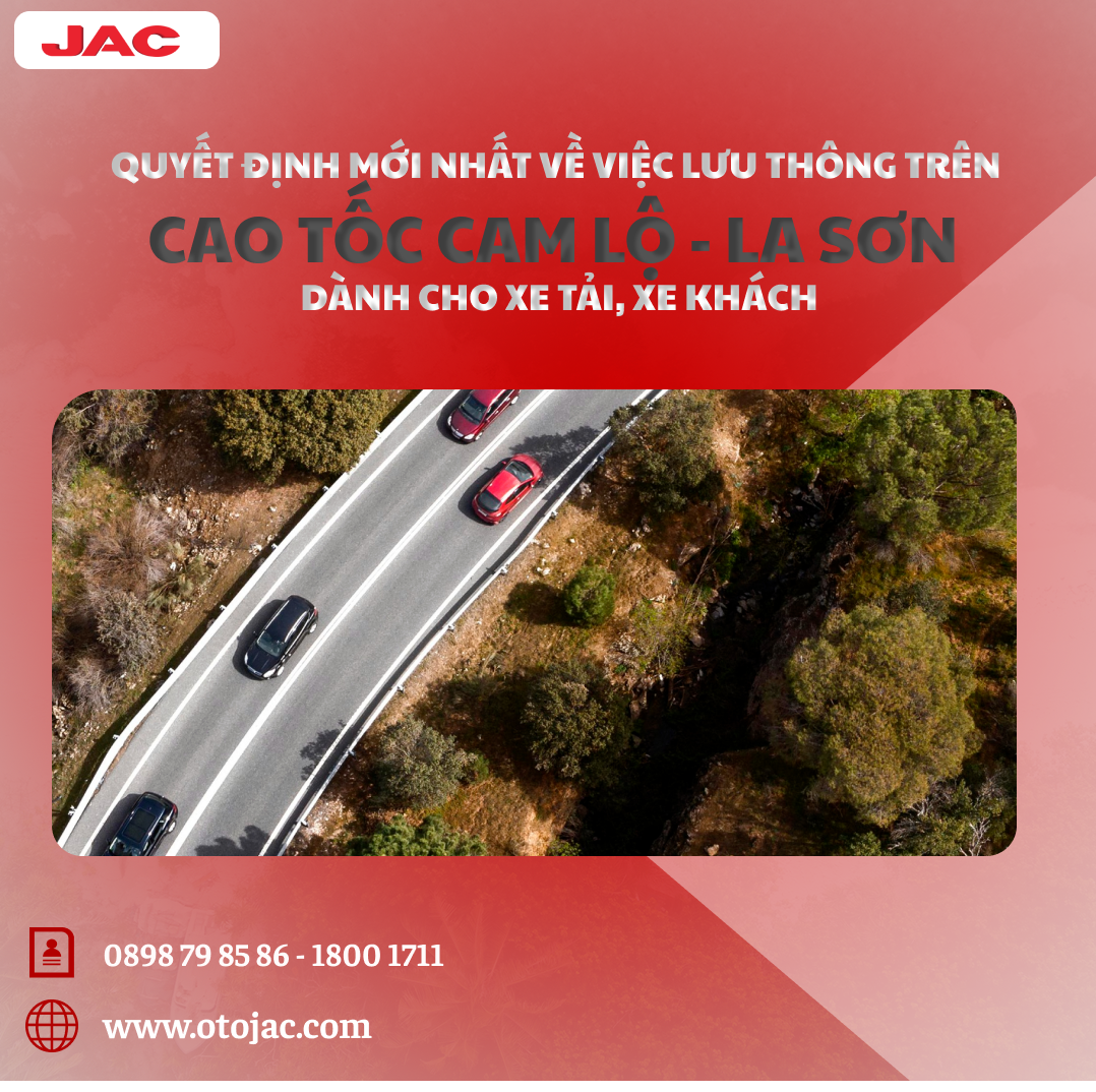 VÌ SAO XE TẢI LỚN, XA KHÁCH CẤM ĐI ĐƯỜNG CAO TỐC CAM LỘ - LA SƠN?