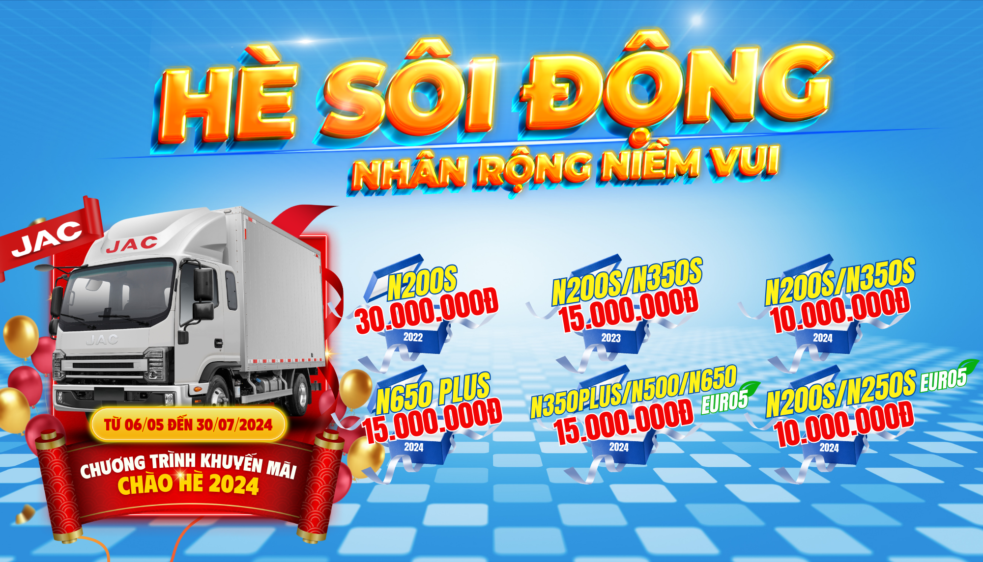 HÈ SÔI ĐỘNG - NHÂN RỘNG NIỀM VUI 2024