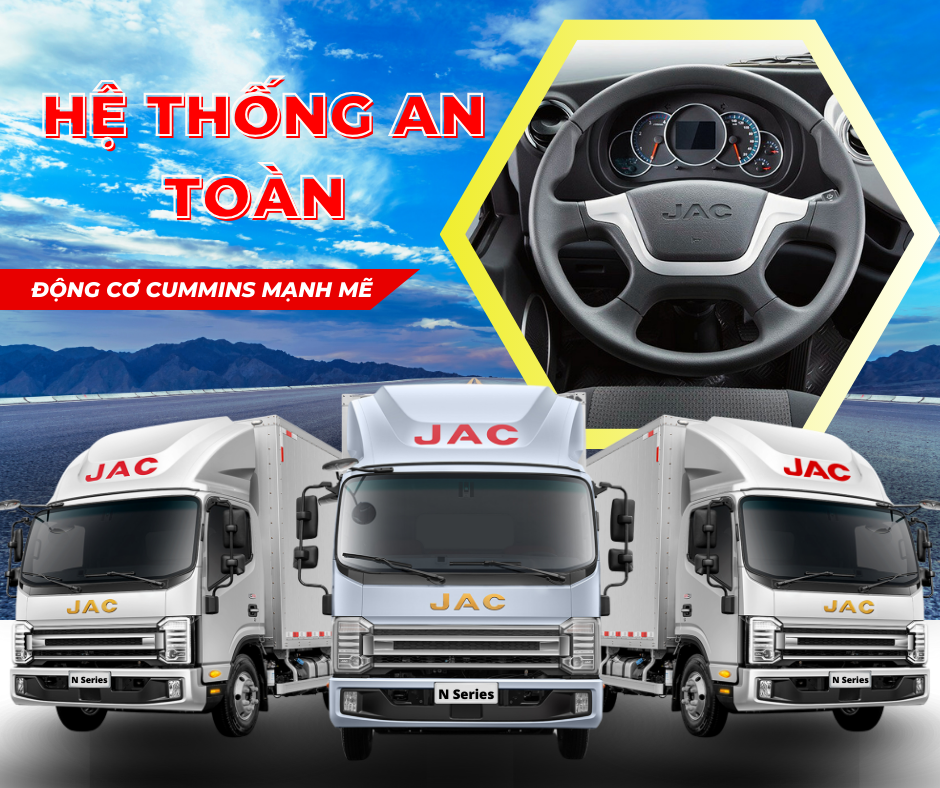 An Toàn Tối Đa Trên Mọi Hành Trình Cùng Xe Tải JAC!
