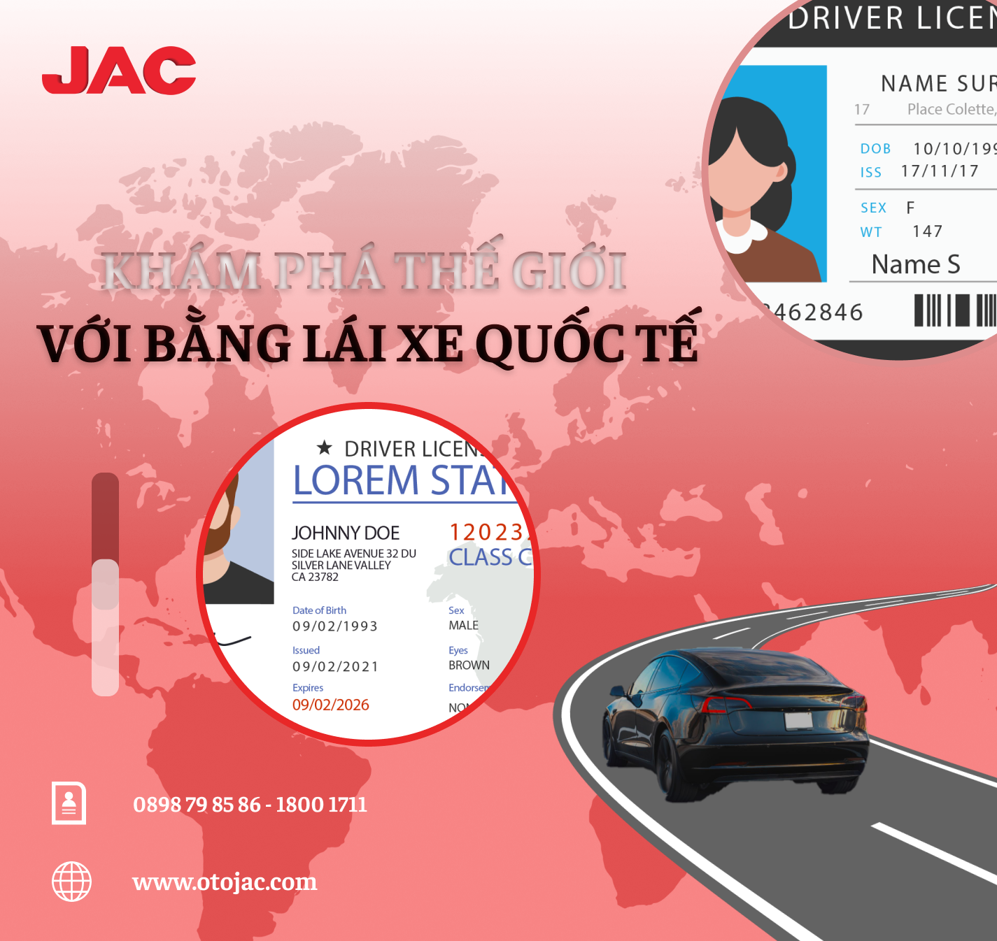 HƯỚNG DẪN CẤP, ĐỔI BẰNG LÁI XE QUỐC TẾ ONLINE