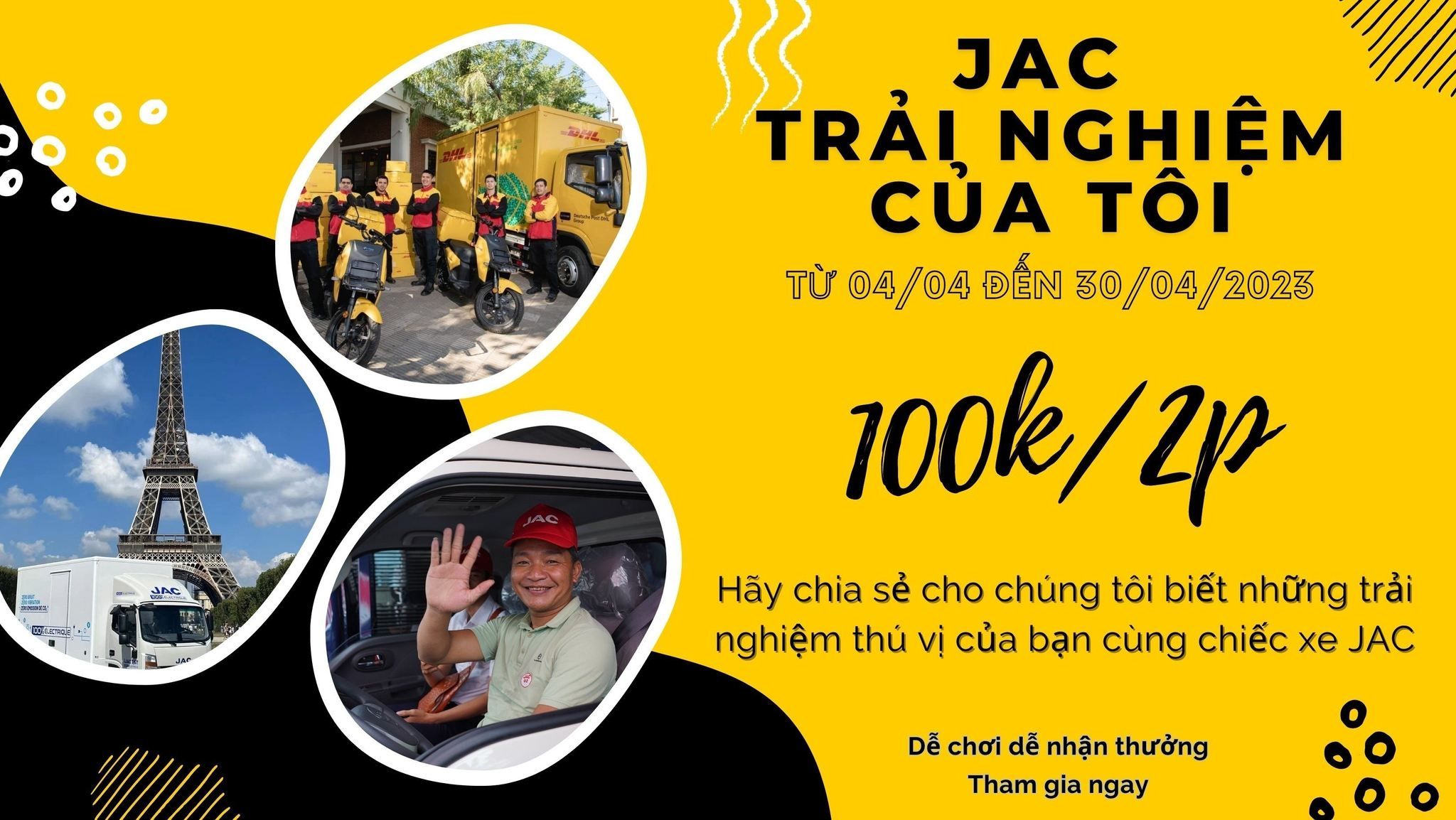 MINI GAME “JAC 2023 – TRẢI NGHIỆM CỦA TÔI