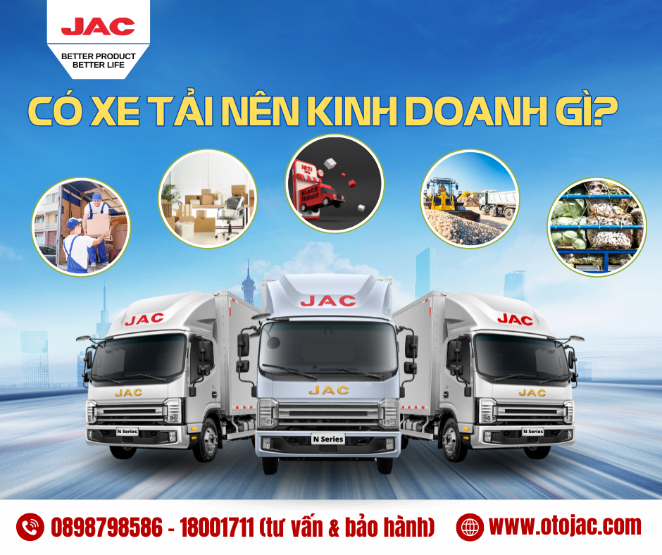 ĐIỀU CẦN BIẾT: CÓ XE TẢI NÊN KINH DOANH GÌ?