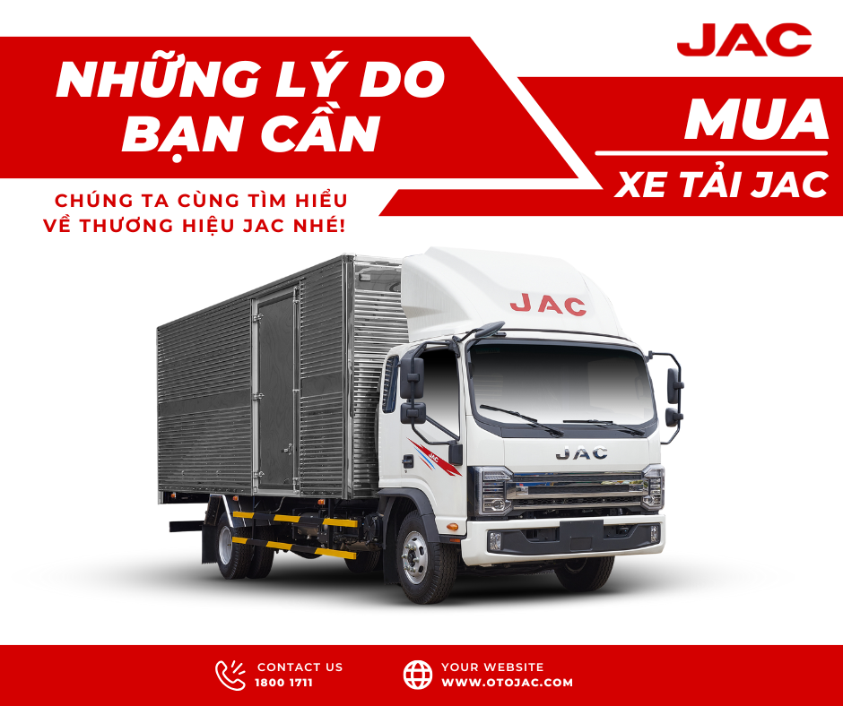 NHỮNG LÝ DO BẠN CẦN MUA XE JAC