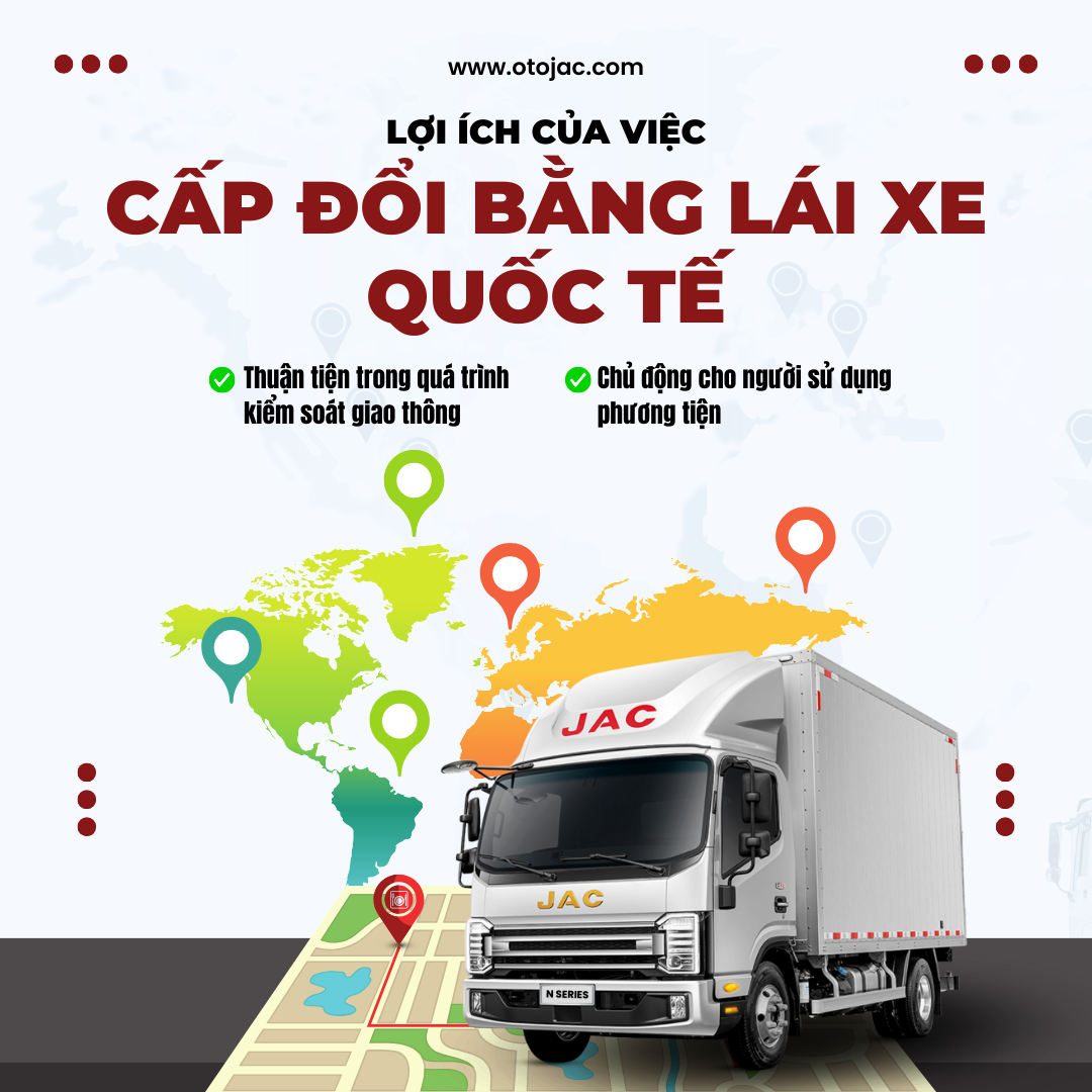 LỢI ÍCH CỦA VIỆC CẤP ĐỔI BẰNG LÁI XE QUỐC TẾ BÁC TÀI NÊN BIẾT