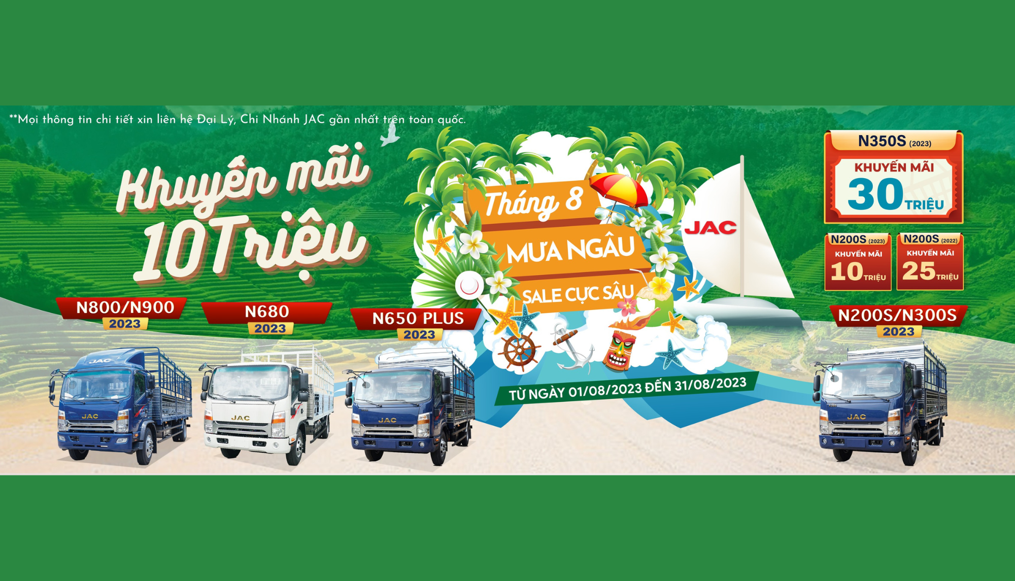 THÁNG 8 MƯA NGÂU SALE CỰC SÂU