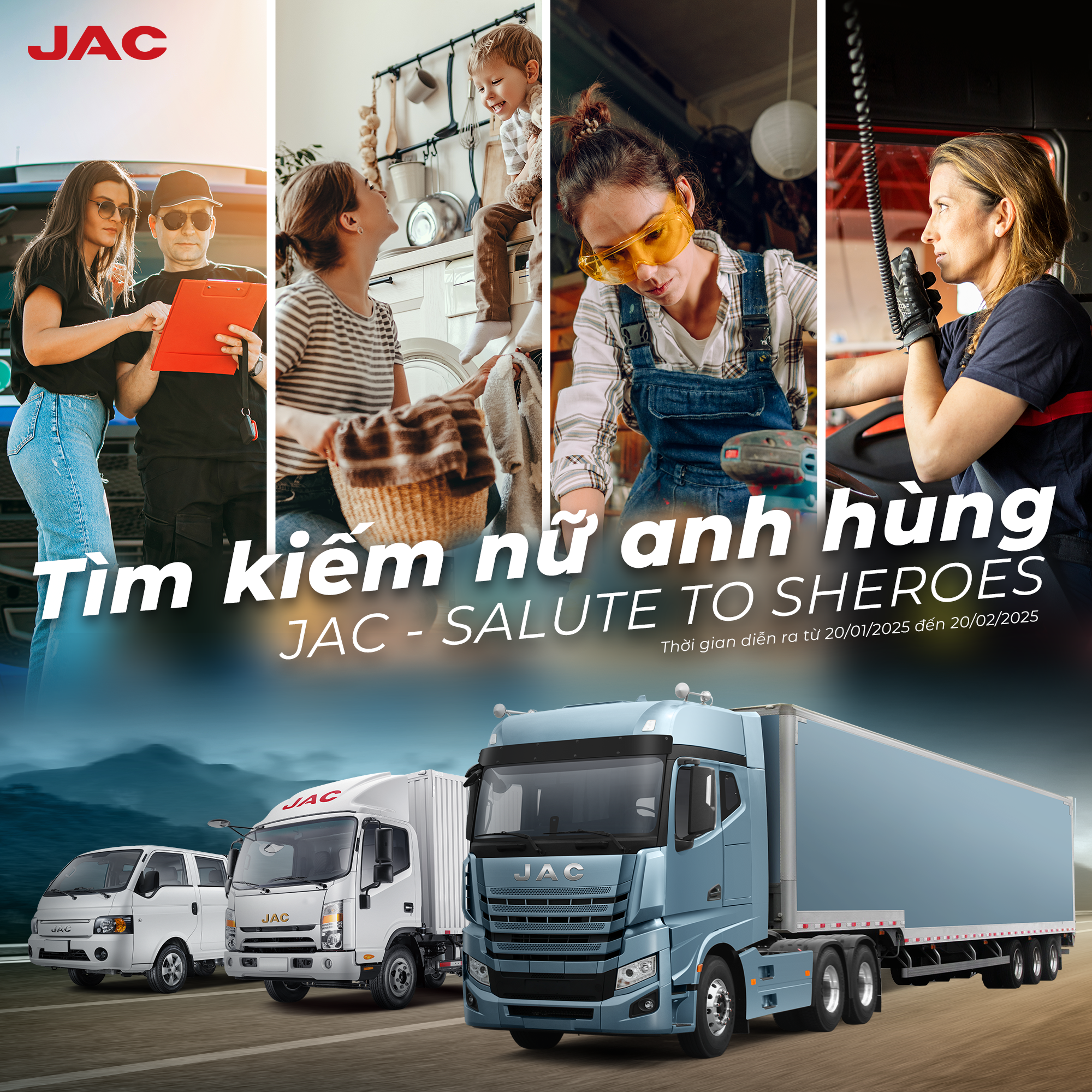 TÔN VINH NỮ ANH HÙNG - JAC SALUTE TO SHEROES