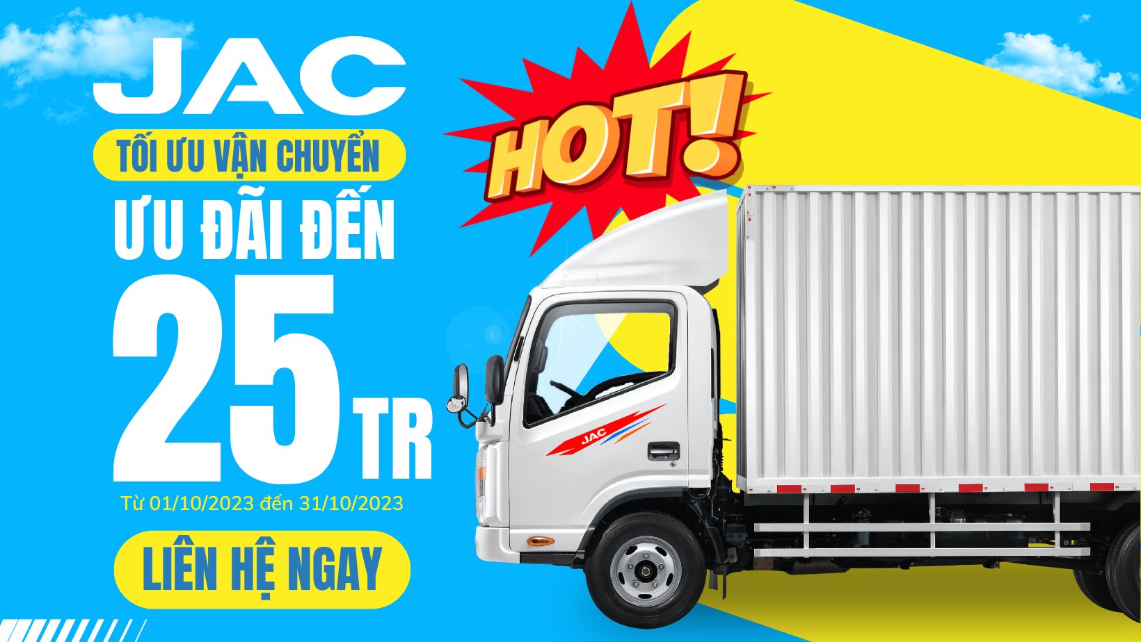 XE TẢI JAC: VẬN CHUYỂN AN TOÀN – HIỆU QUẢ TỐI ĐA!