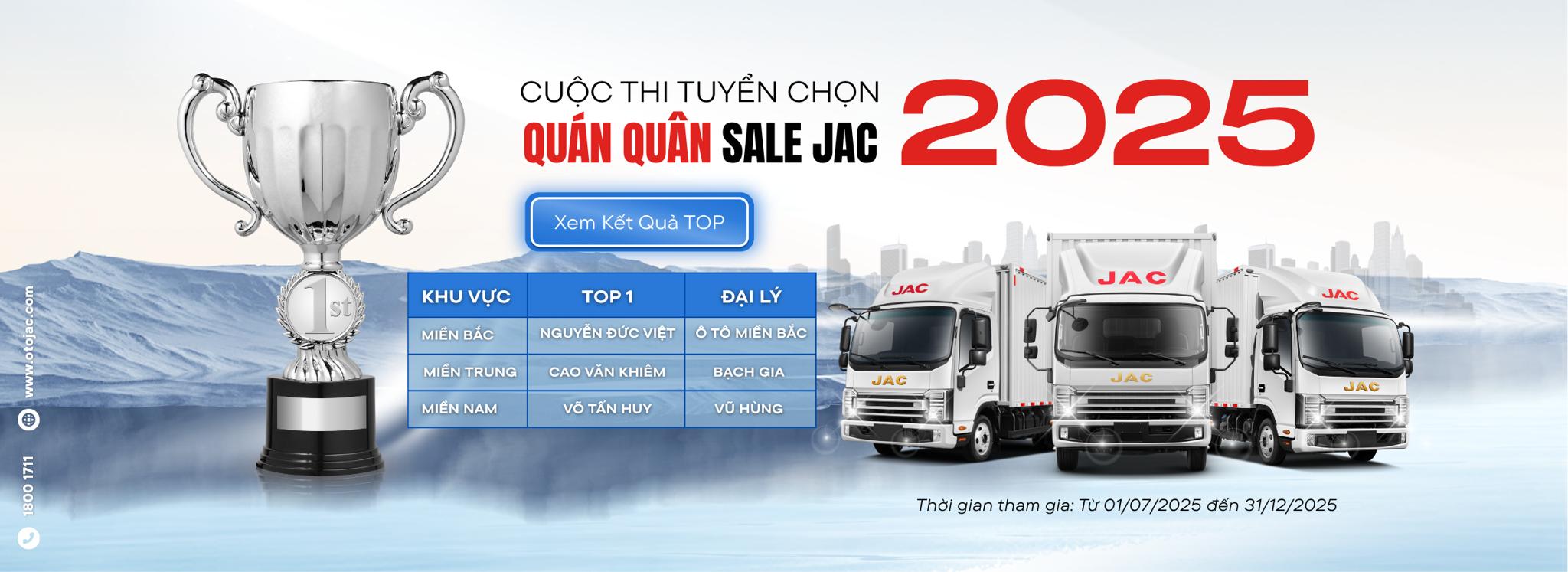 Chương trình Cuộc thi tuyển chọn quán quân sale JAC Việt Nam