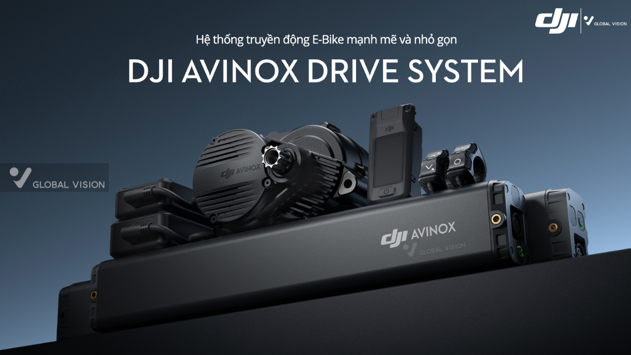 RA MẮT DJI AVINOX DRIVE SYSTEM - HỆ THỐNG TRUYỀN ĐỘNG E-BIKE MẠNH MẼ & NHỎ GỌN