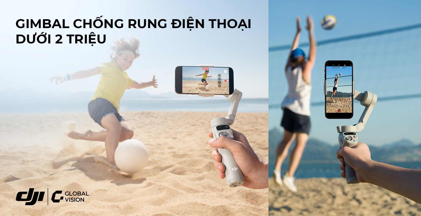 Gimbal chống rung điện thoại dưới 2 triệu