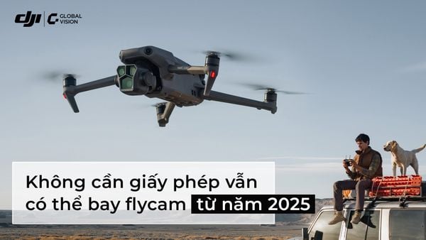 Không cần giấy phép vẫn có thể bay flycam ở đâu?