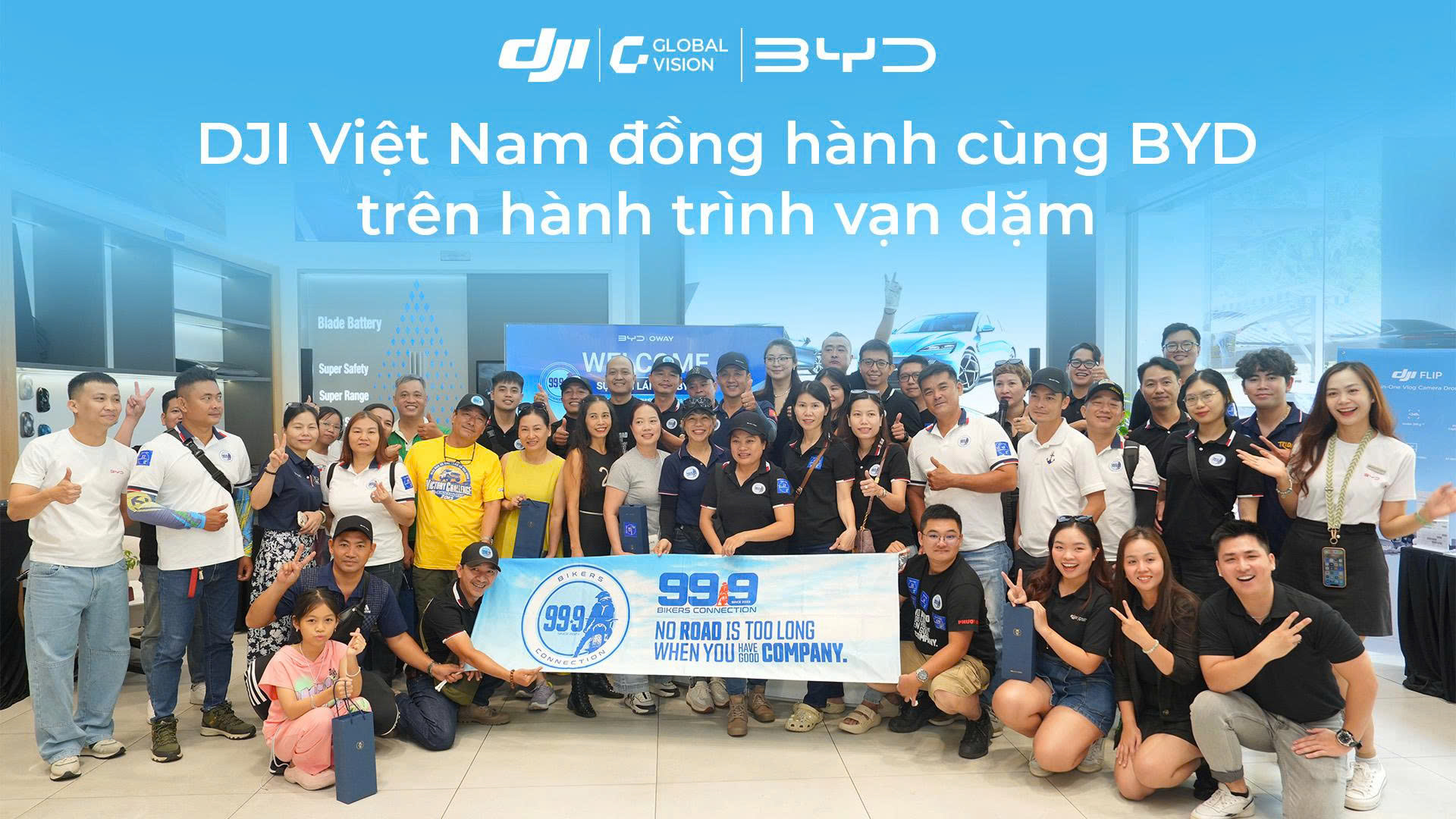 DJI Việt Nam đồng hành cùng BYD trên hành trình vạn dặm