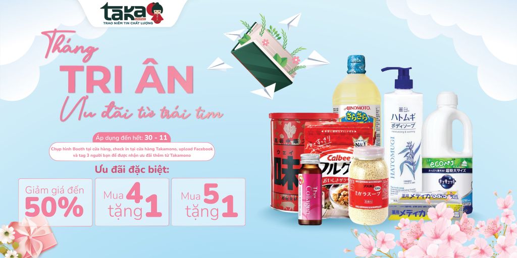 Tháng Tri Ân - Ưu Đãi Từ Trái Tim