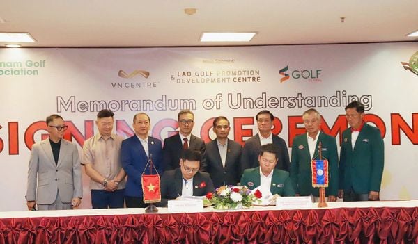 Hiệp hội Golf Việt Nam và Liên đoàn Golf Quốc gia Lào ký kết hợp tác