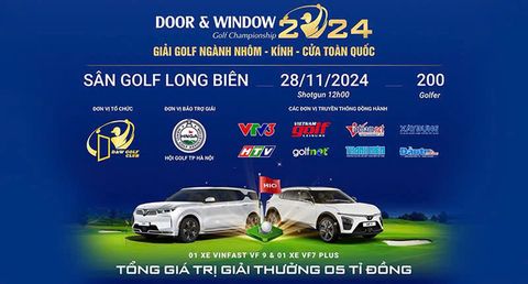 Giải Golf toàn quốc ngành nhôm, kính, cửa 2024