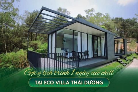 Gợi ý lịch trình 1 ngày cực chill tại Eco Villa Thái Dương