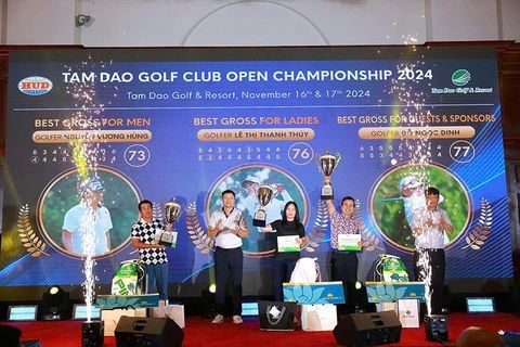 Tam Dao Golf Club Open Championship 2024: Sự kiện golf đáng chú ý tháng 11