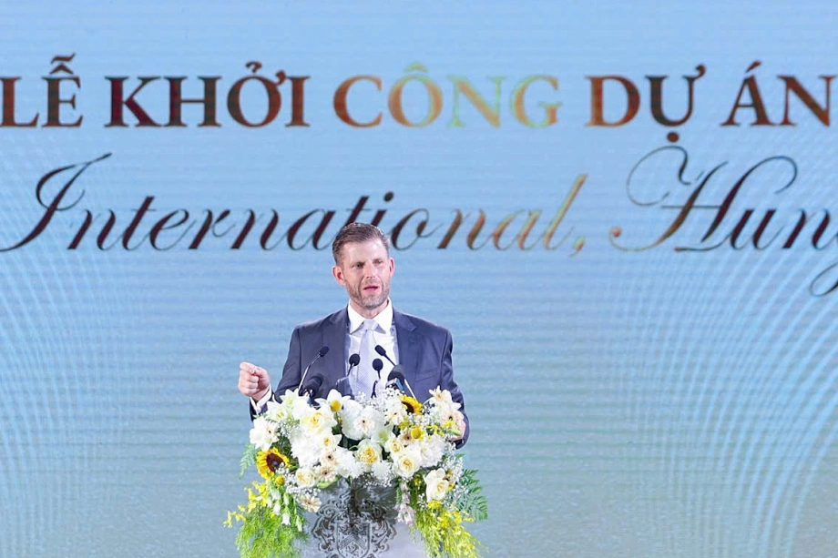 Tập đoàn Trump khởi công dự án sân golf, khu nghỉ dưỡng 1,5 tỷ USD tại Hưng Yên