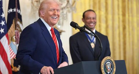 Tiger Woods và ban lãnh đạo PGA Tour ghé thăm Nhà Trắng