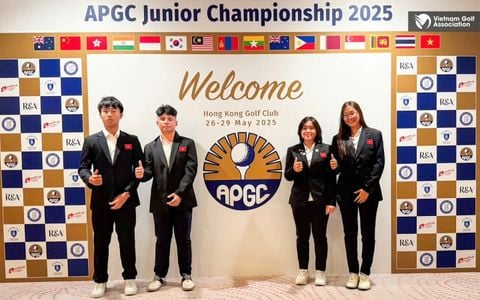 Tuyển Việt Nam tranh tài tại giải APGC Junior Championship 2025