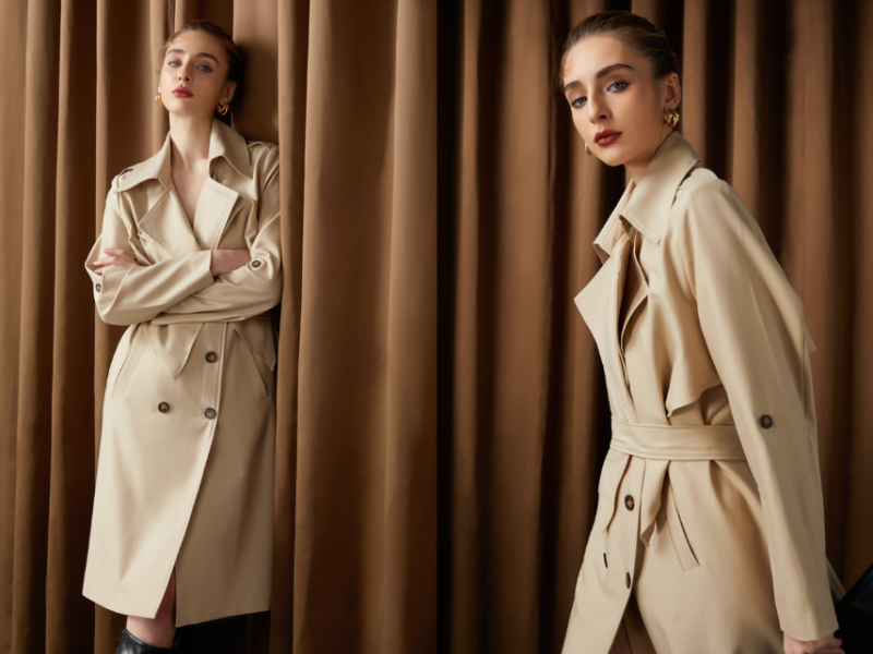 áo trench coat nữ