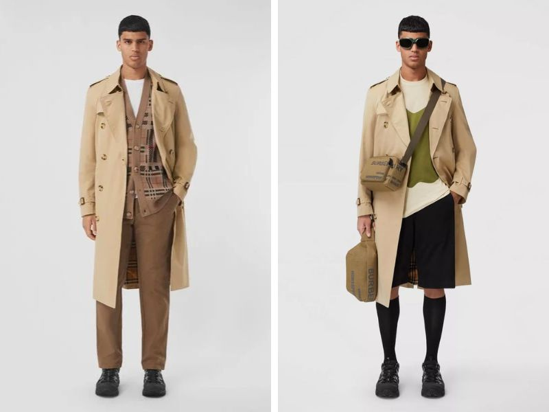 áo trench coat nam