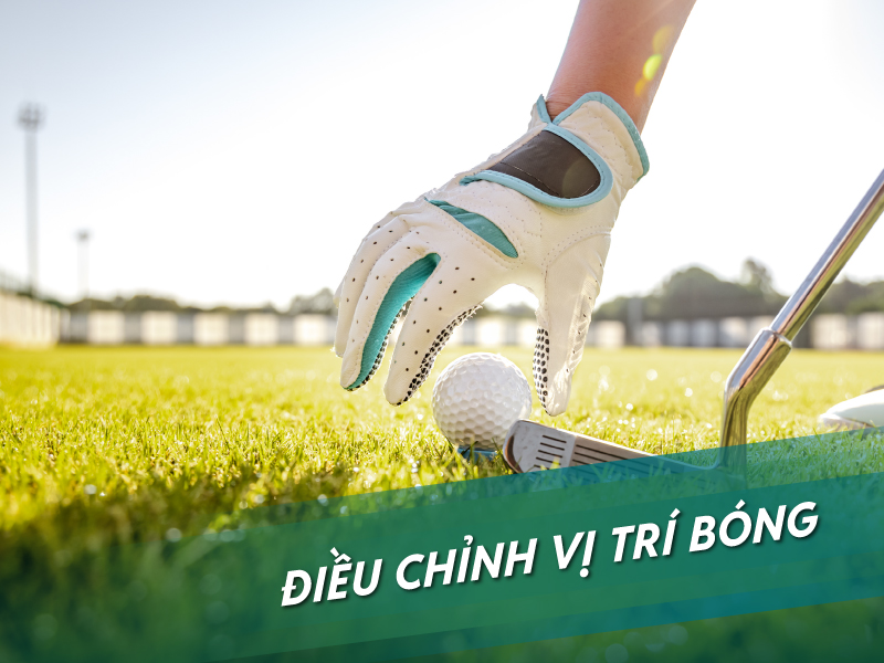 điều chỉnh vị  trí bóng