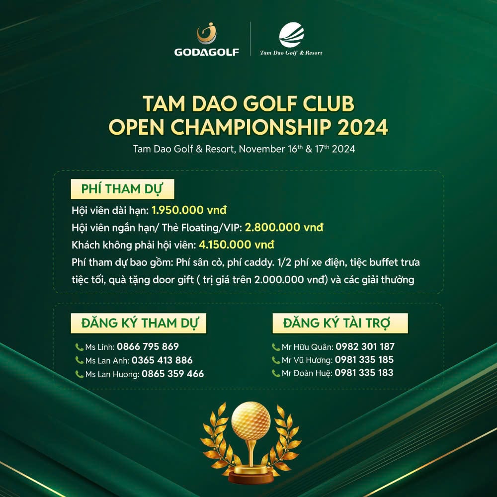 Tam Đảo Golf Club Open Championship 2024