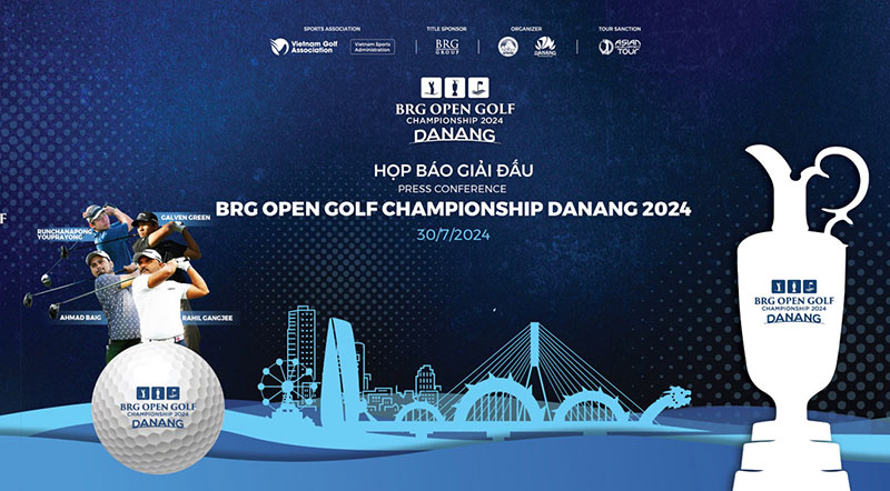 Họp báo BRG Open Golf Danang 2024