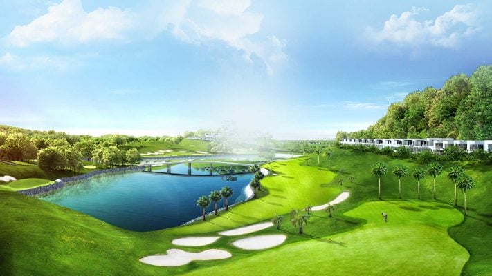 khu nghỉ dưỡng golf