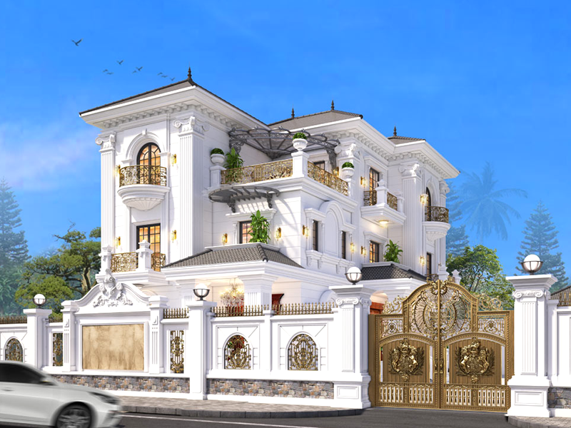 biệt thự tân cổ điển Nhật