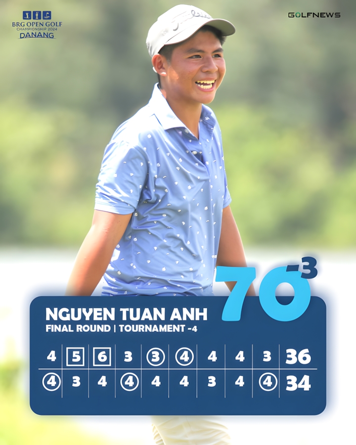 Nguyễn Tuấn Anh có kết quả thi đấu khởi sắc