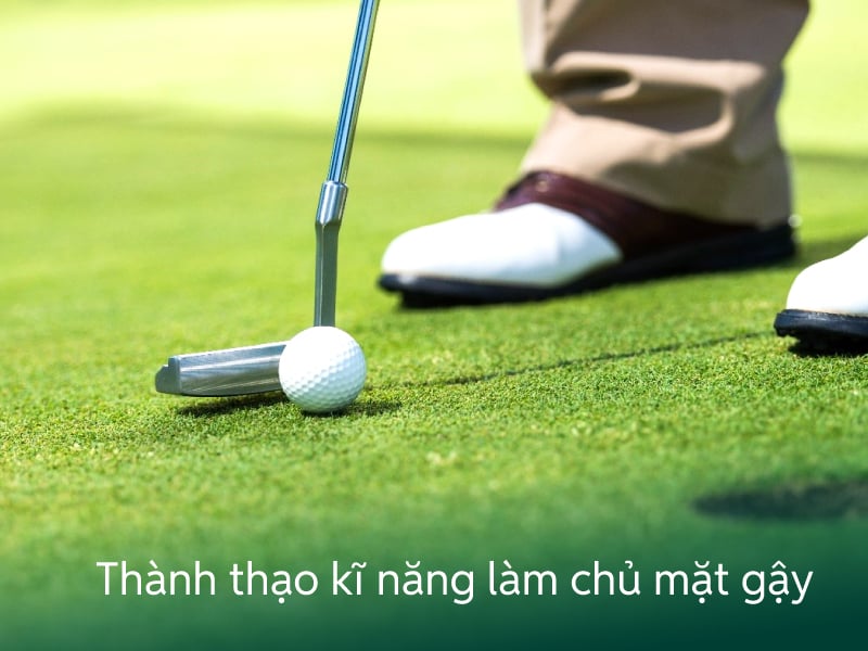 làm chủ mặt sân golf