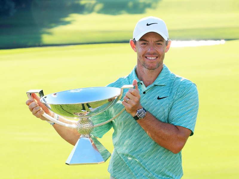 Rory Mcllroy từng giành cúp FedEx Cup 2022