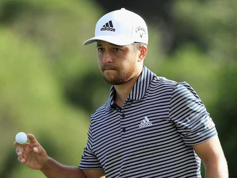 xander schauffele ở vị trí thứ 2